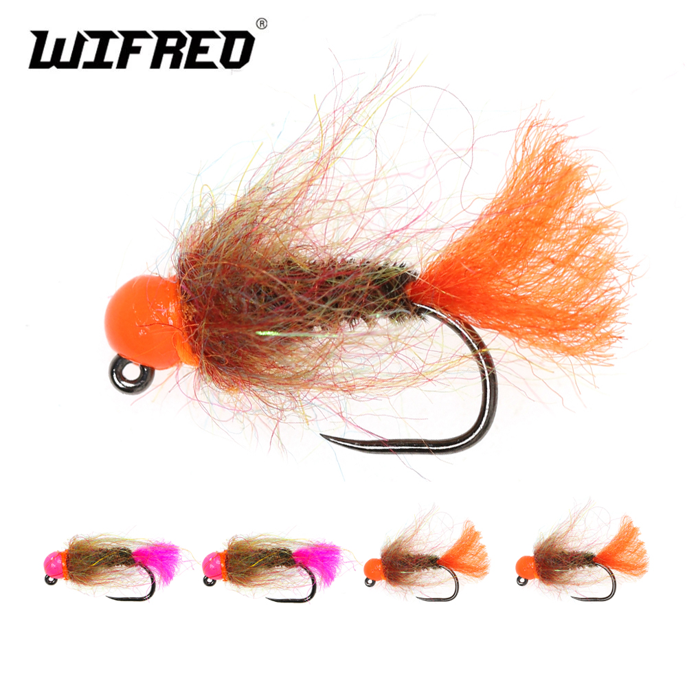 Wifreo 12pcs Tungsten Beadhead - Fishing Hook Barbless 리뷰 및 가격