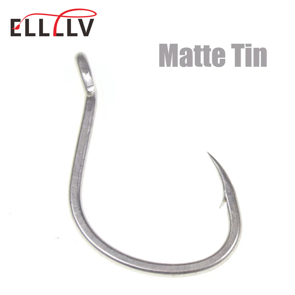 10pcs Matte Tin Anti-rust Salt - Fishing Hook Offset 리뷰 및 가격