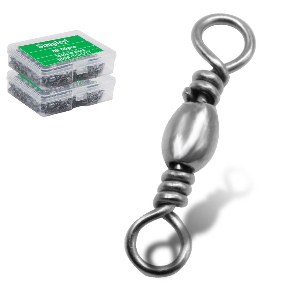 50pcs/1Box Stainless Steel Fis - Fishing Hook Offset 리뷰 및 가격