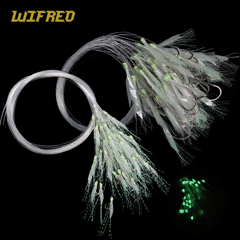 WIFREO 50pc Luminous Simulated - Fishing Hook Offset 리뷰 및 가격