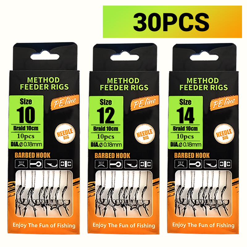 Carp Fishing Rigs Pre Tied, Me - Fishing Hook Barbless 리뷰 및 가격