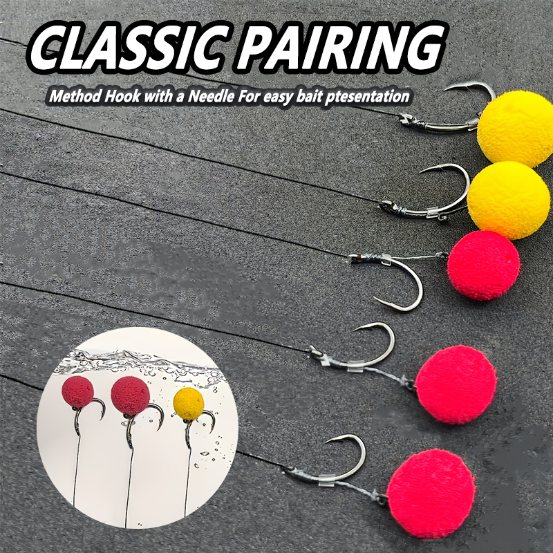 Carp Fishing Rigs Pre Tied, Me - Fishing Hook Barbless 리뷰 및 가격