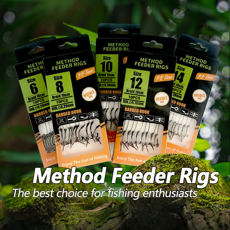 Carp Fishing Rigs Pre Tied, Me - Fishing Hook Barbless 리뷰 및 가격
