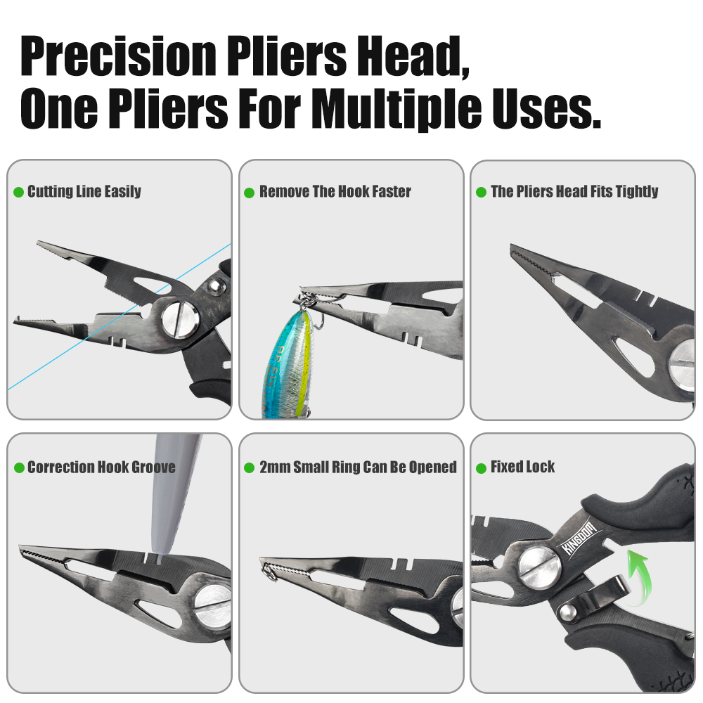 Kingdom Fishing Pliers Multifu - Fishing Hook Remover 리뷰 및 가격