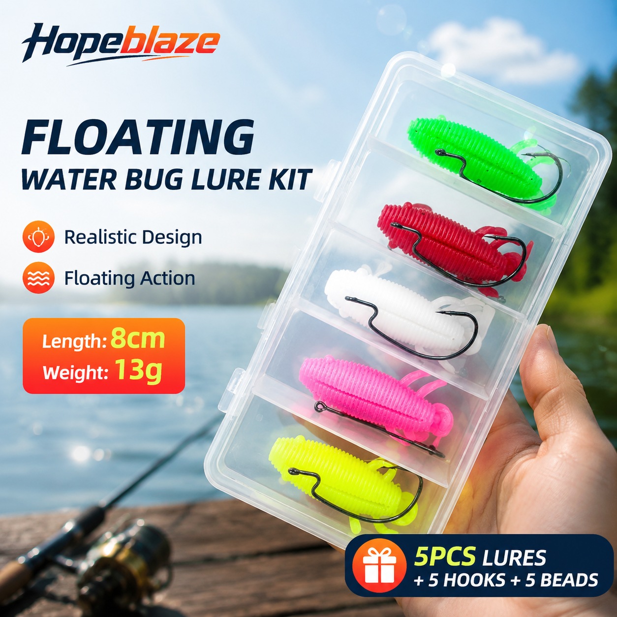 5pcs Floating Soft Frog Lure T - Fishing Hook Offset 리뷰 및 가격