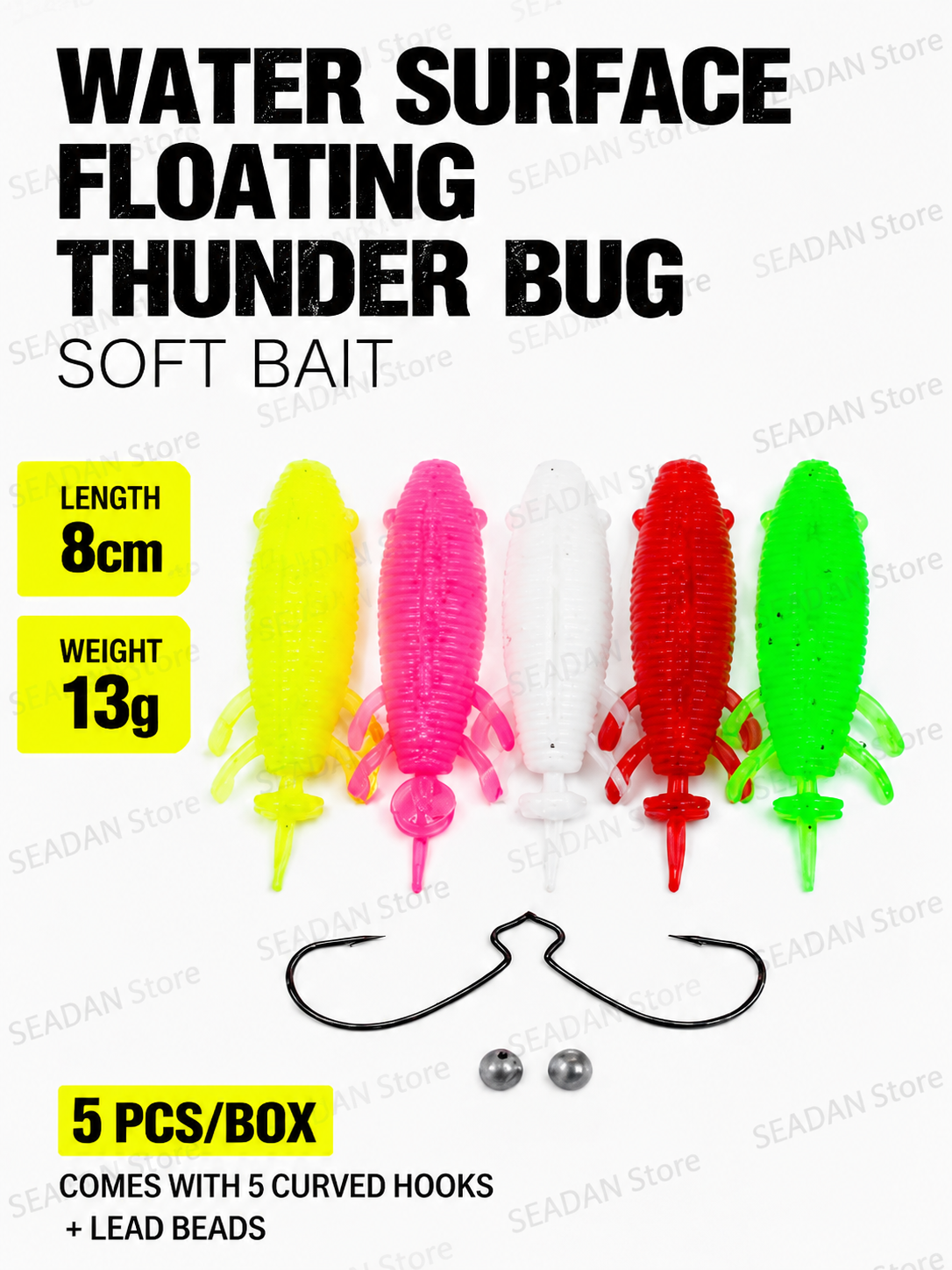 5pcs Floating Soft Frog Lure T - Fishing Hook Offset 리뷰 및 가격