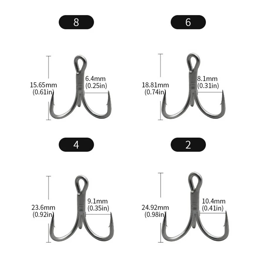 Fishing Treble Hooks High Carb - Fishing Hook Offset 리뷰 및 가격