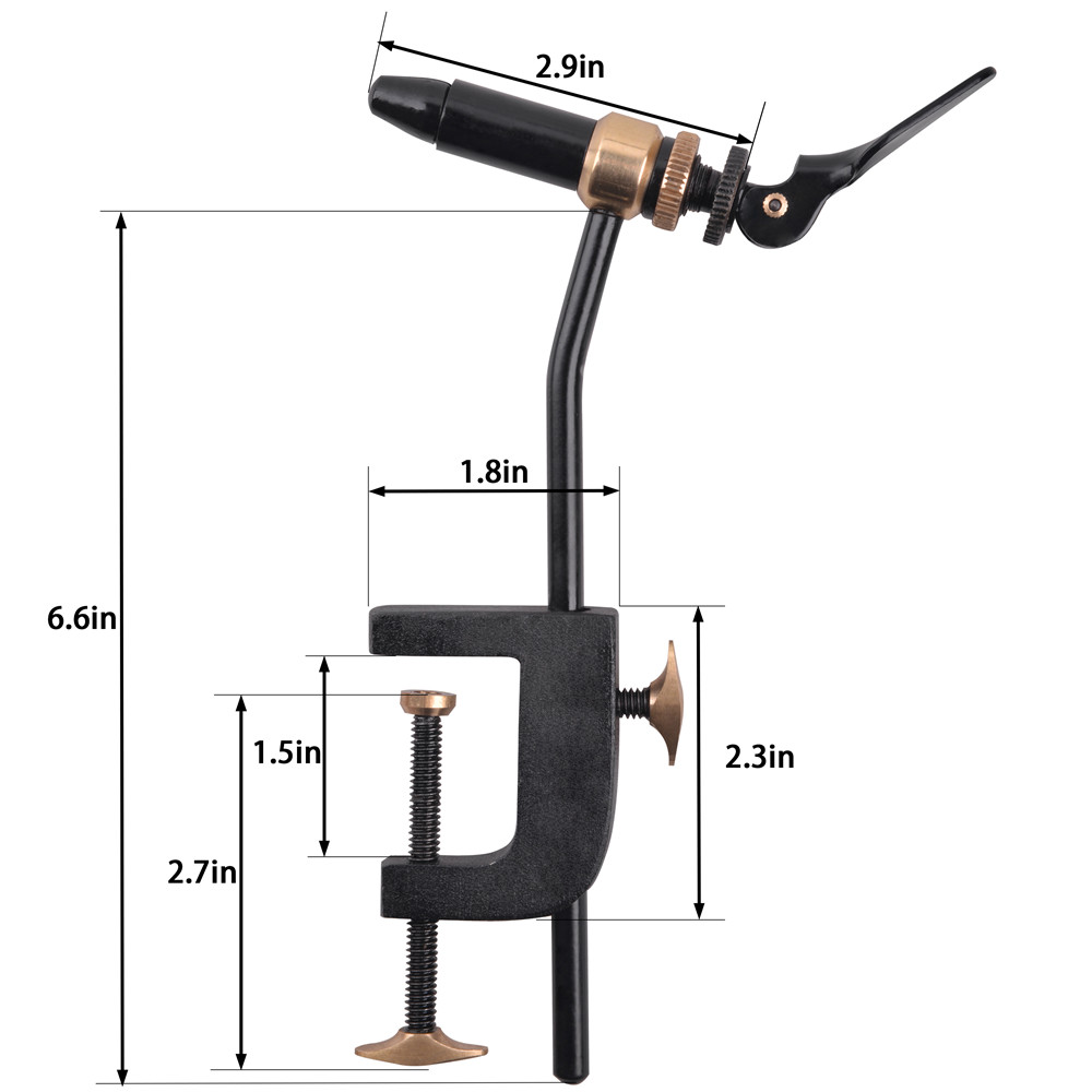 Rotary Fly Tying Vise Tool Saf - Fishing Hook Jig 리뷰 및 가격