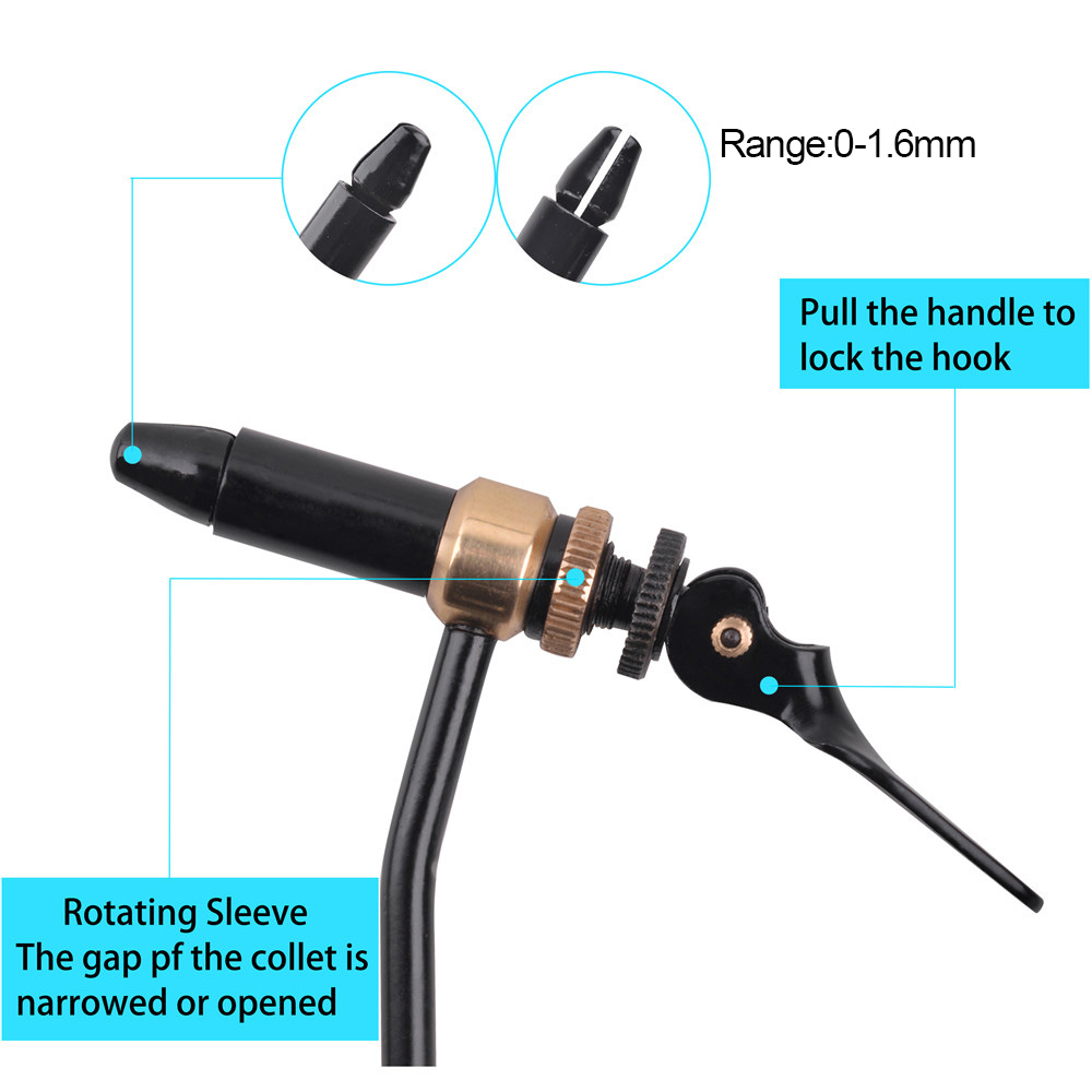 Rotary Fly Tying Vise Tool Saf - Fishing Hook Jig 리뷰 및 가격