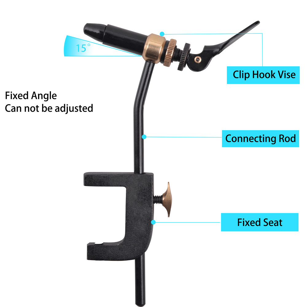 Rotary Fly Tying Vise Tool Saf - Fishing Hook Jig 리뷰 및 가격