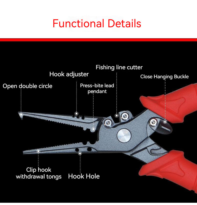 High-Precision Luya Pliers Mul - Fishing Hook Remover 리뷰 및 가격