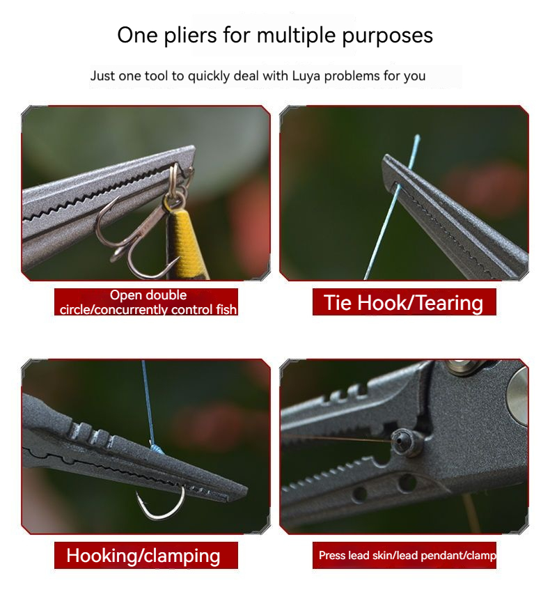 High-Precision Luya Pliers Mul - Fishing Hook Remover 리뷰 및 가격