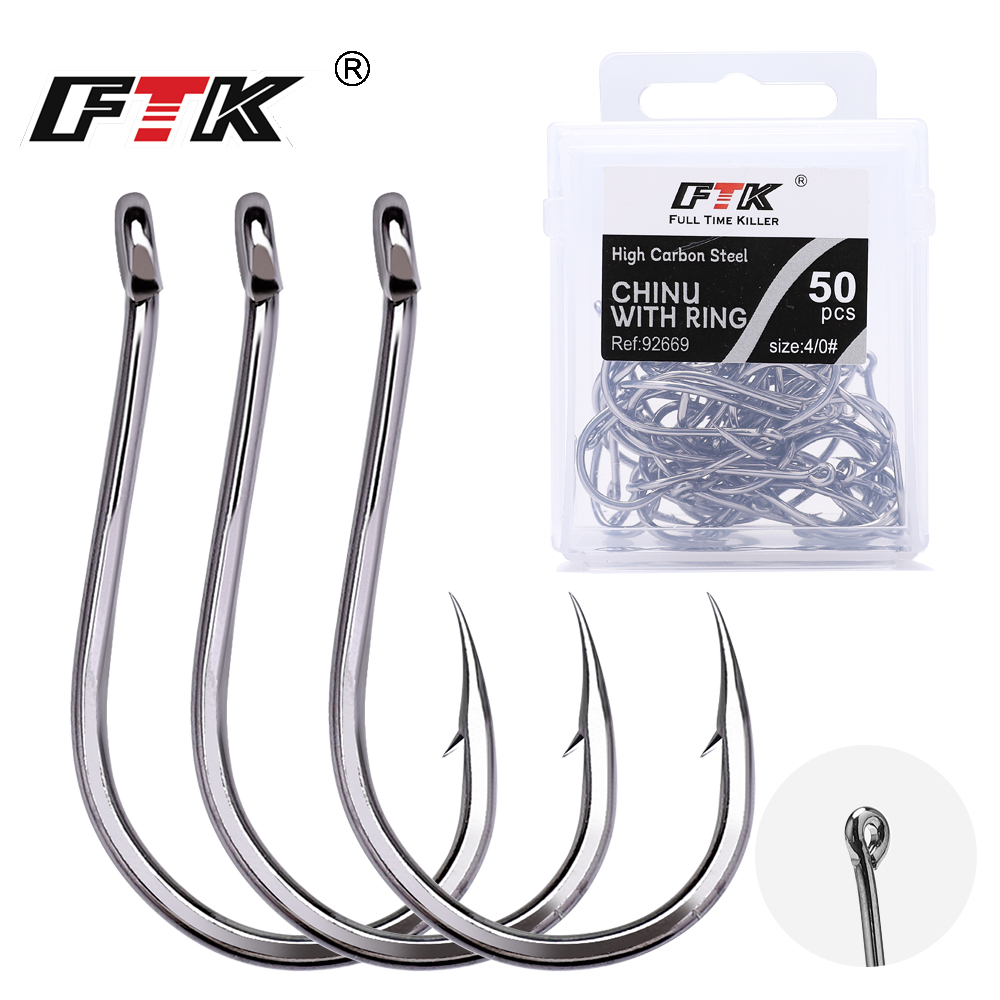 FTK CHINU Fishhook with Ring B - Fishing Hook Offset 리뷰 및 가격