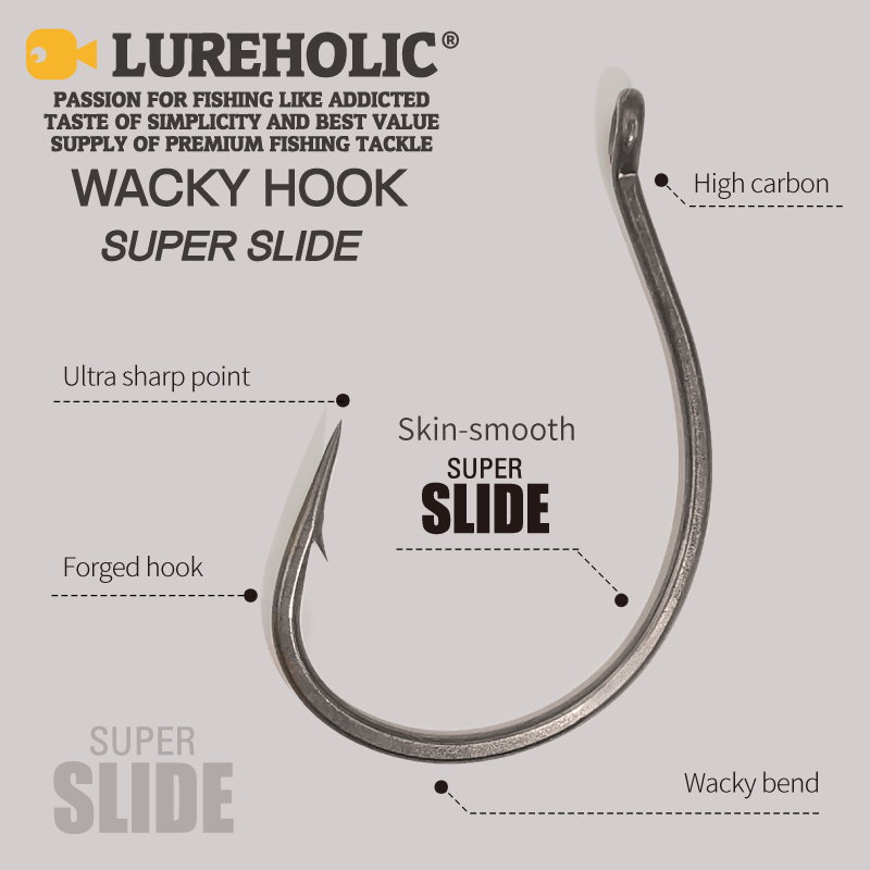 LUREHOLIC PTFE Super Slide Wac - Fishing Hook Offset 리뷰 및 가격
