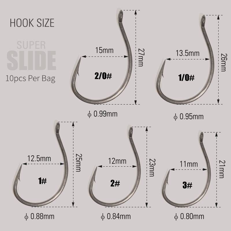 LUREHOLIC PTFE Super Slide Wac - Fishing Hook Offset 리뷰 및 가격