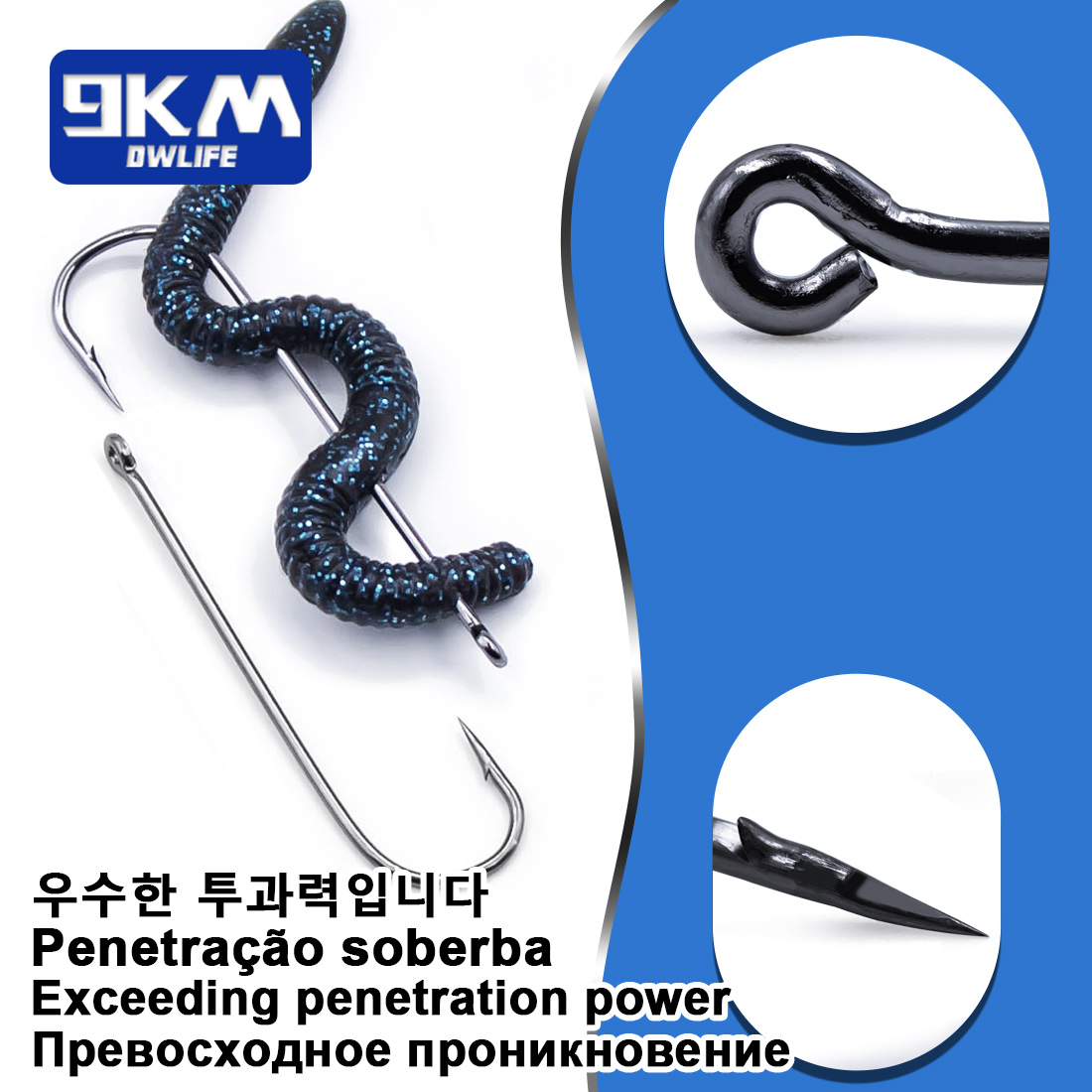 Fishing Hooks Long Shank Hooks - Fishing Hook Offset 리뷰 및 가격