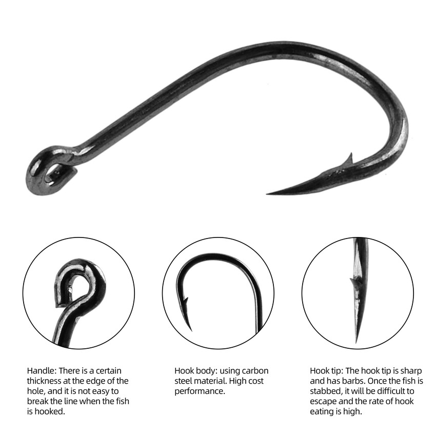 70Pcs/box Fishing Hooks Set Ki - Fishing Hook Circle 리뷰 및 가격