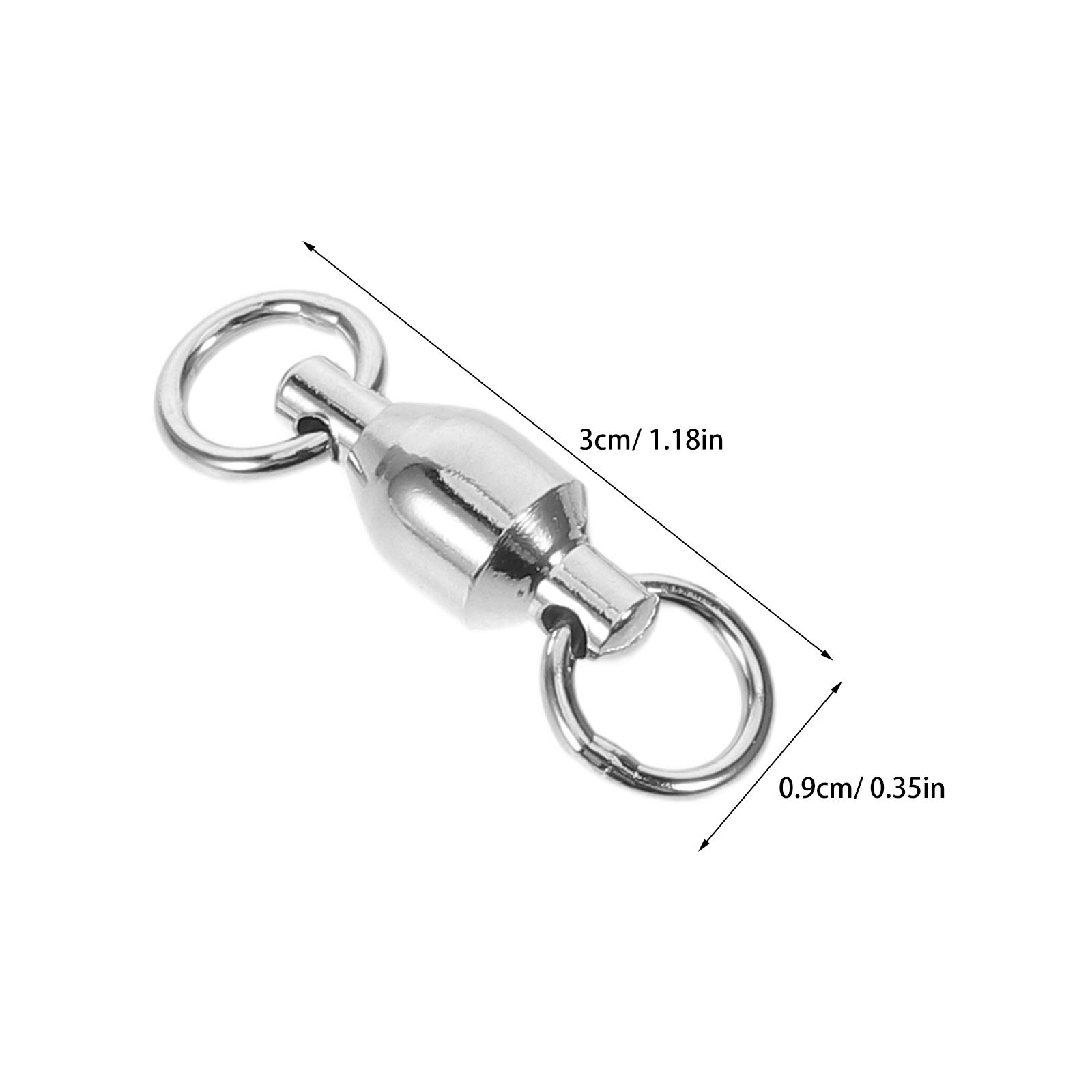 20Pcs Metal Swivel Snap Hooks  - Fishing Hook Stainless Steel 리뷰 및 가격