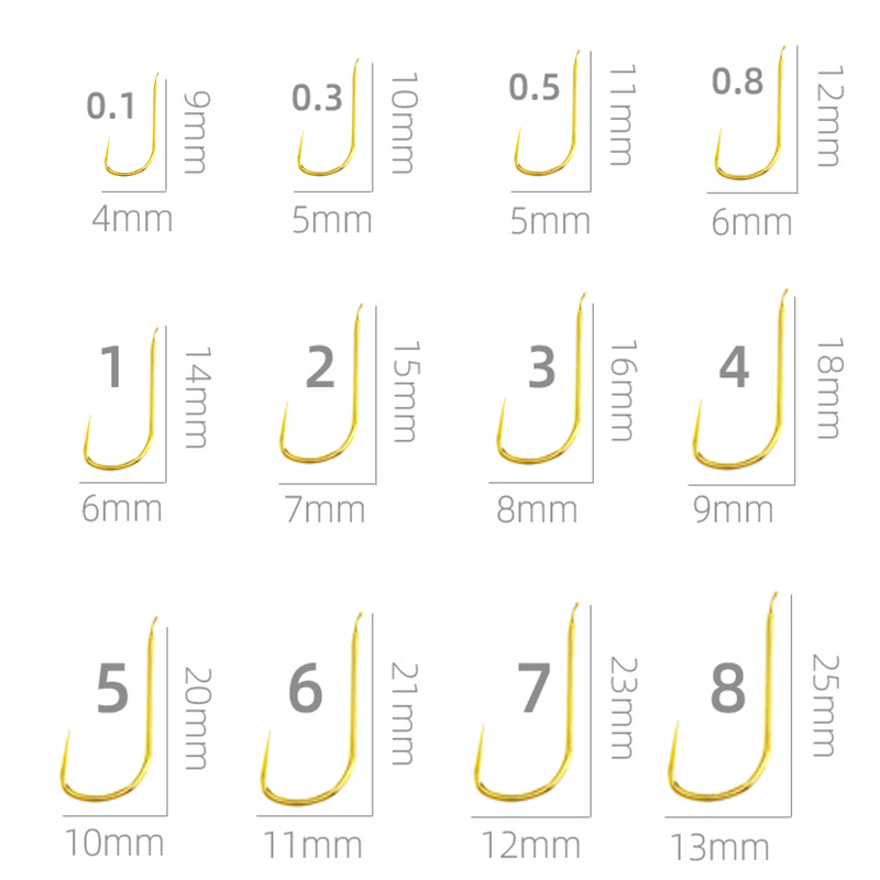 100 Pieces Shinkanto Barbless  - Fishing Hook Barbless 리뷰 및 가격