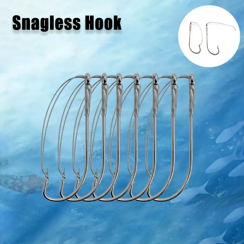 20/40Pcs Weedless Offset Worm  - Fishing Hook Weedless 리뷰 및 가격