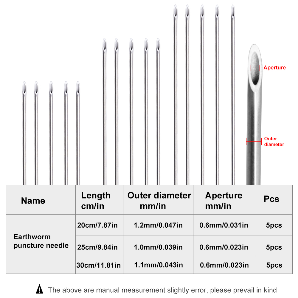 FTK Earthworm Hooking Needle S - Fishing Hook Stainless Steel 리뷰 및 가격