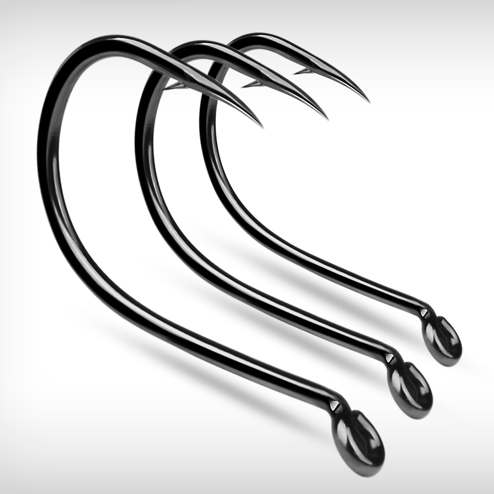 KATYUSHA  100PCS J Hooks 1/0-2 - Fishing Hook Offset 리뷰 및 가격